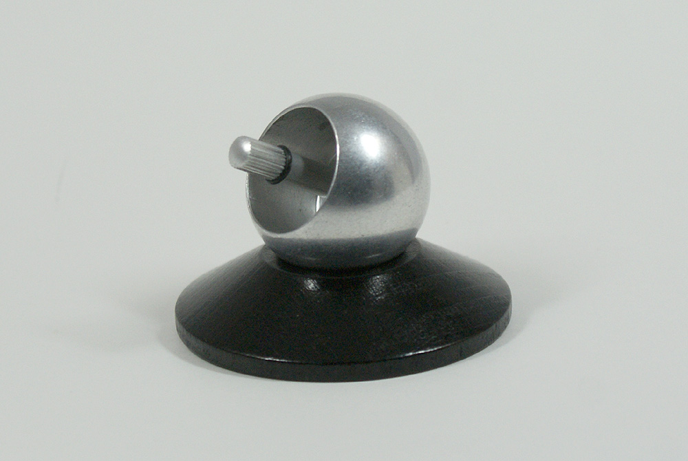 Aufstehkreisel mit Auflageständer Holz Wendekreisel Umdrehkreisel Aluminium